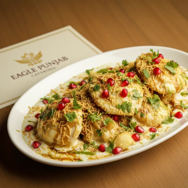 Kesari Dahi Bhalla & Papri Chaat