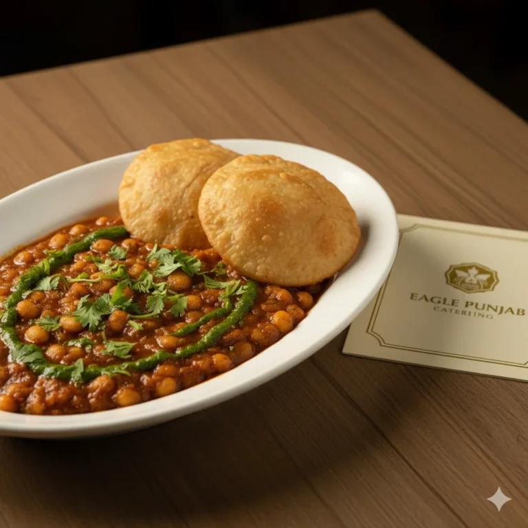 Matra Choley with Kachori