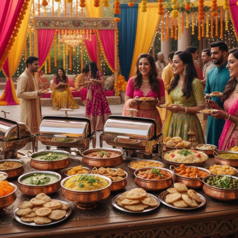 Mehndi function catering